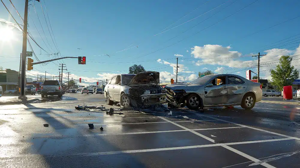 Steps to take after being involved in an intersection crash